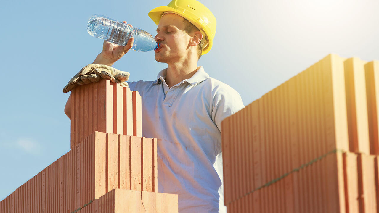 Arbeiten in der Sonne
