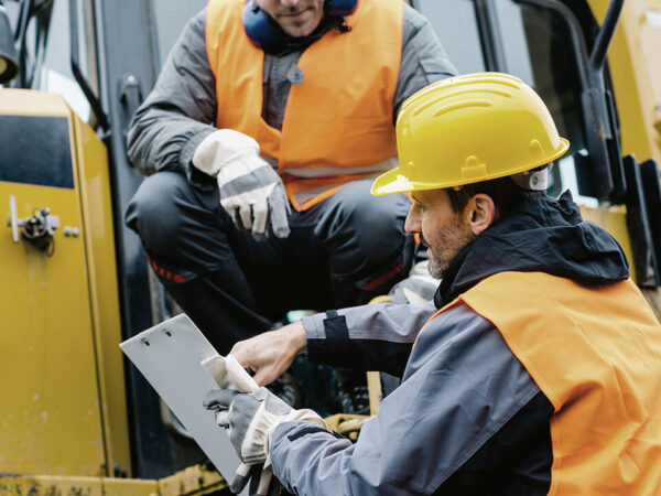 Sicherer Umgang mit Erdbaumaschinen