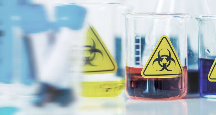 Biologische Arbeitsstoffe im Gesundheitswesen