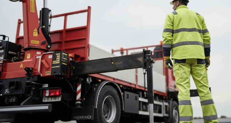 Sicherer Betrieb von Lkw-Ladekranen – Teil I