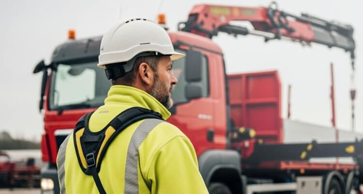 Sicherer Betrieb von Lkw-Ladekranen – Teil II