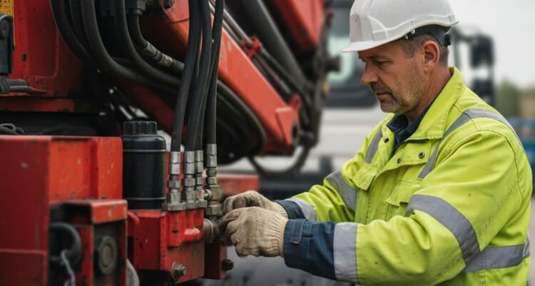 Sicherer Betrieb von Lkw-Ladekranen – Teil III