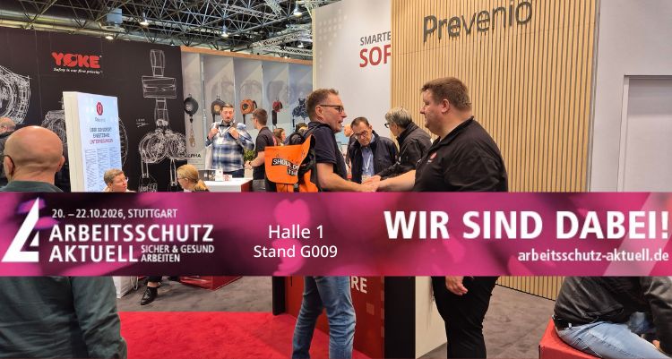 Arbeitsschutz Aktuell Messe in Stuttgart